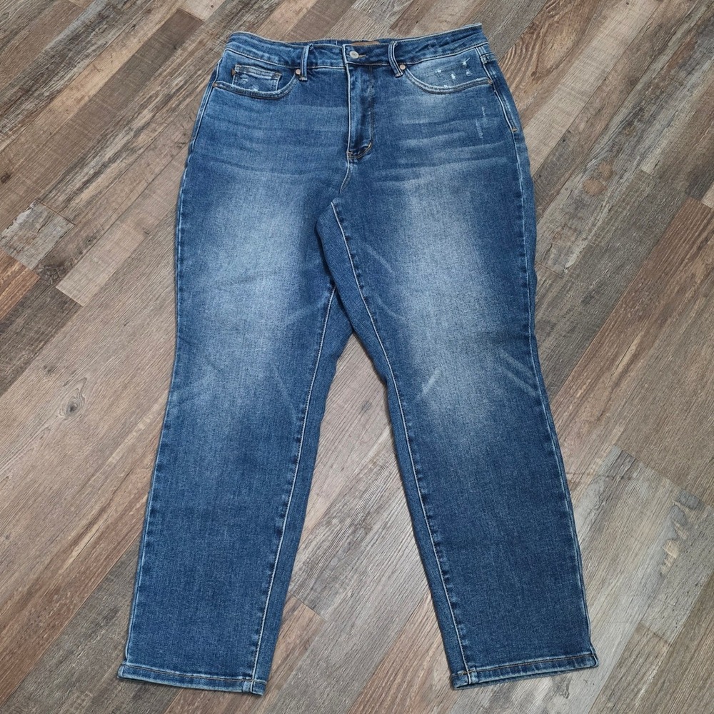 Judy Blue Slim Fit Jeans Womens 16W Blue Medium Wash
